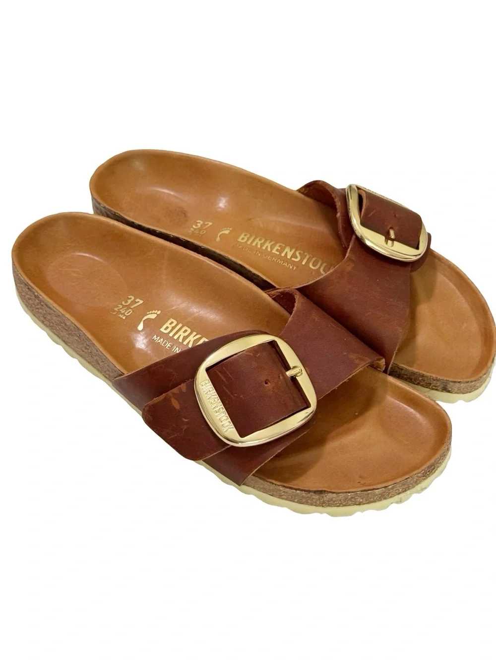 Birksenstock Madrid Big Buckle Oiled Sandal 37 6.5
